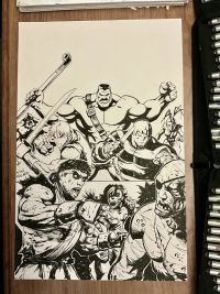 Image for the Fighting Dead - Street Fighter Unlimited issue 3 cover