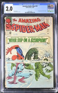 Image for Amazing Spider-Man #29 CGC 2.0