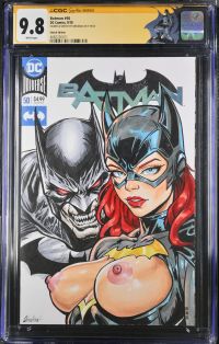 Image for Batman #50 CGC 9.8 Sketch Edition Signed & Sketched by Obsidian