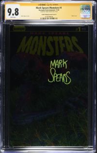 Image for Mark Spears Monsters #1 CGC 9.8 Signed by Mark Spears