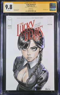 Image for Lucky Devils #1 CGC 9.8 Signed & Sketched by Obsidian