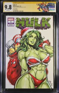 Image for Hulk #1 CGC 9.8 Signed & Sketched by Obsidian