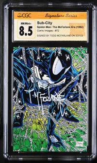 Image for Sub-City #72 CGC 8.5 Signed by Todd Mcfarlane