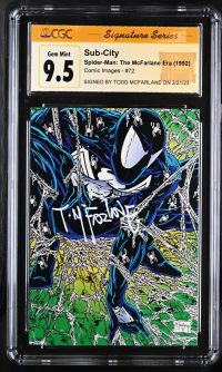 Image for Sub-City #72 CGC 10 Signed by Todd Mcfarlane