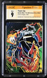 Image for Team Up #38 CGC 9 Signed by Todd McFarlane