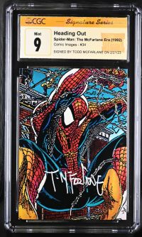 Image for Heading Out #34 CGC 9 Signed by Todd Mcfarlane