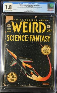 Image for Weird Science Fantasy Annual #2 CGC 1.8
