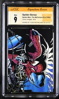 Image for Spider-Sense #10 CGC 9 Signed by Todd Mcfarlane
