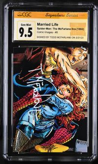 Image for Married Life #5 CGC 9.5 Signed by Todd Mcfarlane