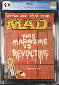 Image for Mad #54 CGC 9.4