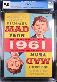 Image for Mad #61 CGC 9.0