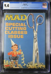 Image for Mad #75 CGC 9.4