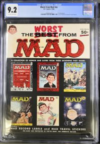 Image for Worst From Mad #nn CGC 9.2