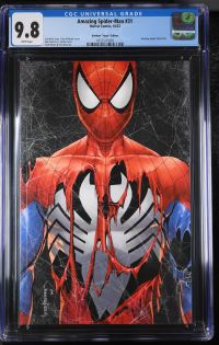 Image for Amazing Spider-Man #31 | Kirkham "Virgin" Edition | CGC 9.8 | UniversalAmazing Spider-Man #925Zeb Wells story, Tyler Kirkham coverJohn Romita Jr., Emilio Laiso,Scott Hanna & Z� Carlos art