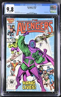 Image for Avengers #267 | CGC 9.8 | UniversalKang appearance.Roger Stern storyJohn Buscema & Tom Palmer cover & art