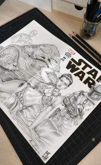Image for Star Wars Blank Cover by Marco Guaglione