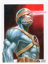 Image for Cyclops Colored Pencil & Acrylics Illustration