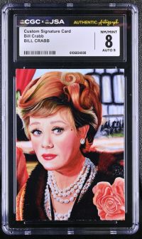 Image for Custom Signature Card Signed by Bill Crabb