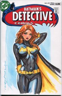 Image for Batgirl Sketch Cover by Jeff Taylor