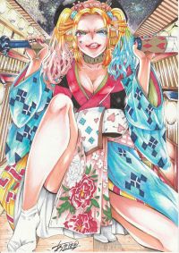 Image for Harley in Oiran Kimono