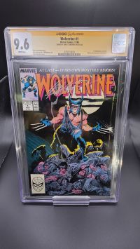 Image for 9.6 CGC Wolverine #1 1988 Signature Series signed by Chris Claremont with White Pages