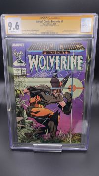 Image for 9.6 CGC MARVEL Comics Presents #1 Wolverine Signature Series signed by Chris Claremont