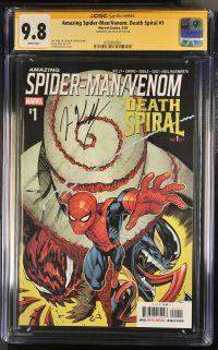 Image for Amazing Spider-Man/Venom: Death Spiral #1 CGC 9.8 Signed by Joe Kelly