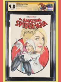 Image for The Amazing Spider-Man #800 CGC 9.8 Signed by W. Crabb
