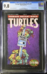 Image for Teenage Mutant Ninja Turtles #51 CGC 9.8