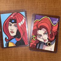 Image for X-MEN ‘97 Sketch Card set JEAN GREY & MADELYNE by Dan Veesenmeyer 
