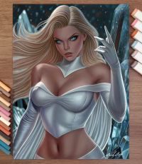 Image for Emma Frost - Original Artwork by David Dias 