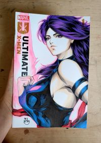 Image for PSYLOCKE blank cover by Lictoria 