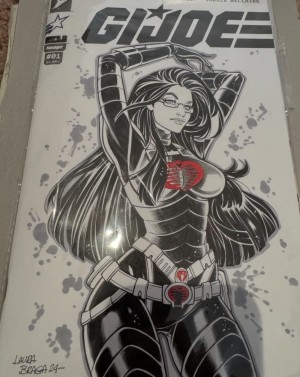 GiJoe Sketch cover by Laura Braga | Raremarq