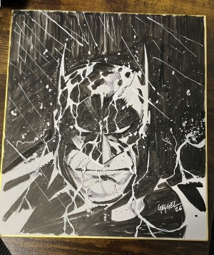 Alper Geçgel | Batman Original Ink Shikishi | Raremarq (Buy It Now)