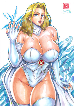 Art of Franklin Vincent Ouano | Emma Frost | Raremarq (Buy It Now)
