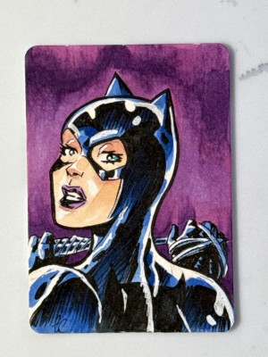 Luigi Criscuolo | Catwoman Sketch Card | Raremarq (Buy It Now)