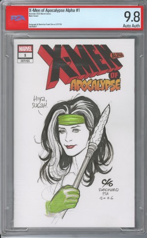 Frank Cho - Savage Land Rogue Sketch Cover by Frank Cho