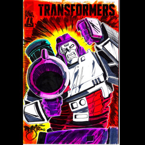 Transformers 31 Image Comic 2026 Sketch Var Cover W Original Megatron DCastr Art | Raremarq (Buy It Now)