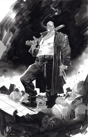 Marv from Sin City by Matteo Scalera