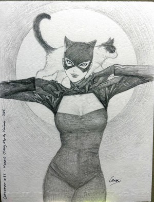Leirix – Catwoman #85 Preliminary Sketch | Raremarq