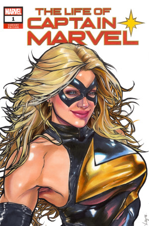 Layne ✨ - Captain Marvel sketch cover
