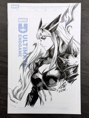Stanley Artgerm Lau - Magik SDCC Live Demo Sketch