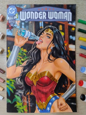 Aledraw - Wonder Woman - by Aledraw