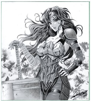 Absolute Wonder Woman by Atsushi Sasaki