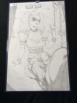 Harley Quinn #59 Original Published Cover Set by Sorah Suhng | Raremarq