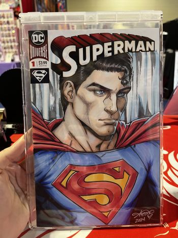 Image of Superman Copic Sketch Cover
