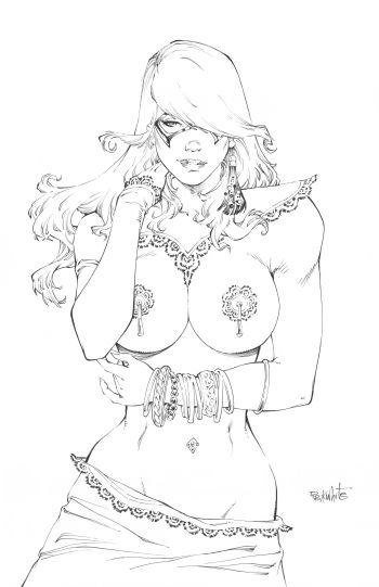 Image of Black Cat with lace -or not