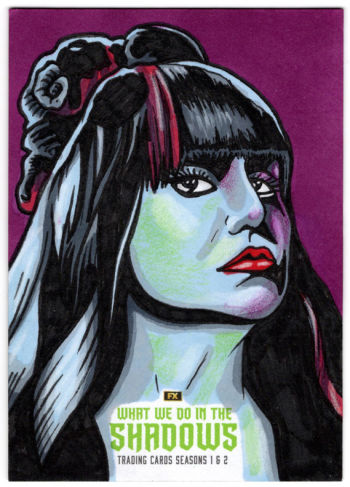 Image of Nadja - Cryptozoic artist sketch card