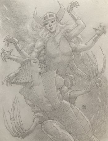 Image of Spiral! Lady Deathstrike!