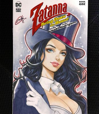 Image of Zatanna Sketch Cover by Miki Okazaki